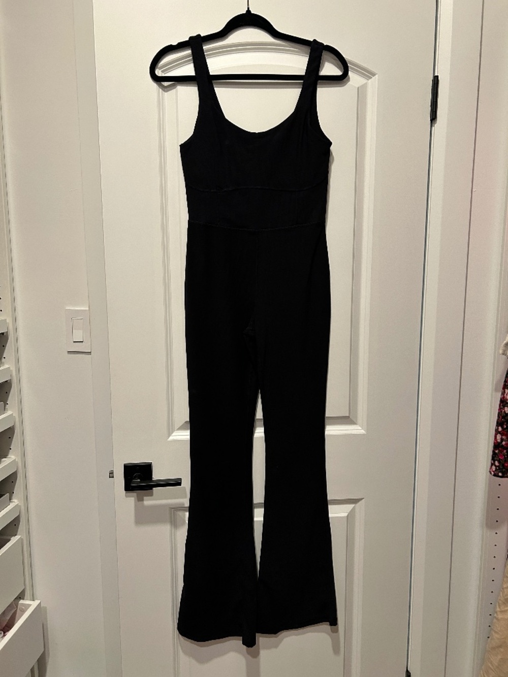 Wilo the Label ribbed flare jumpsuit